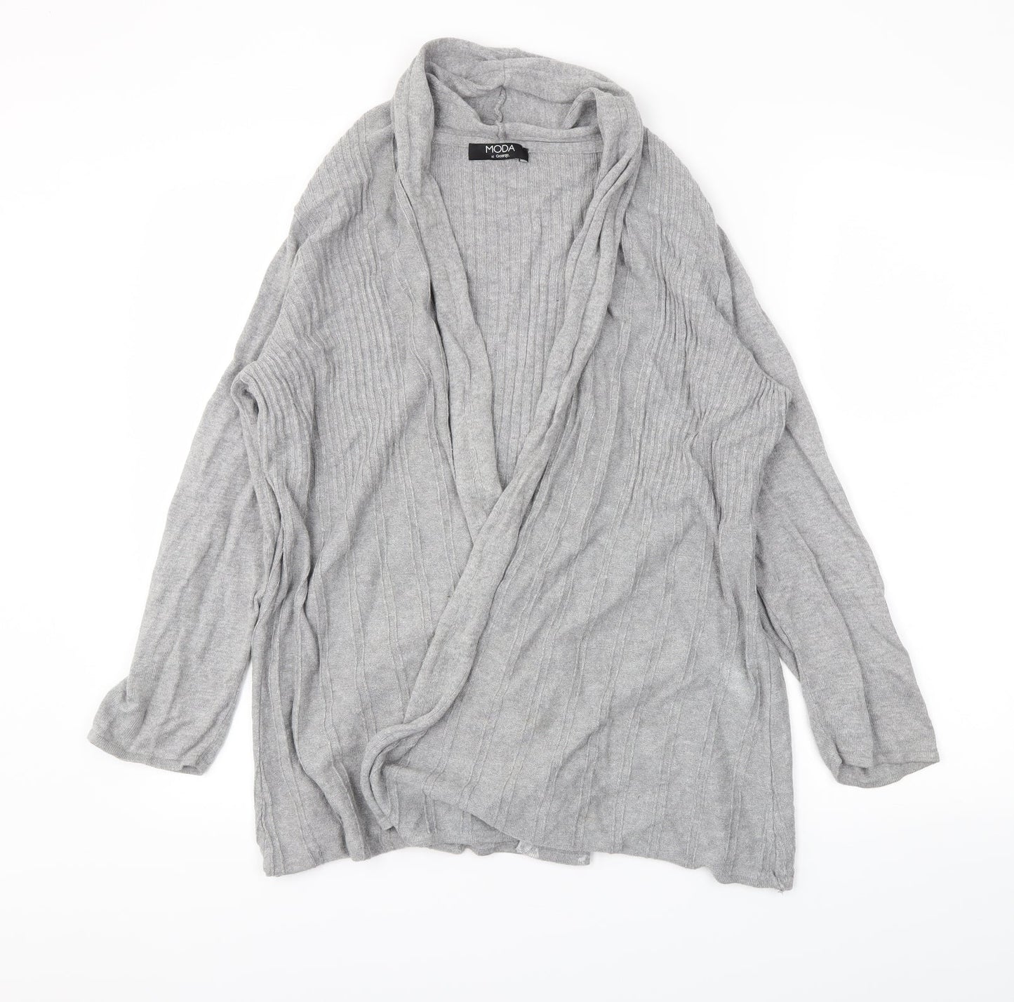 George Womens Grey   Wrap Jumper Size 12