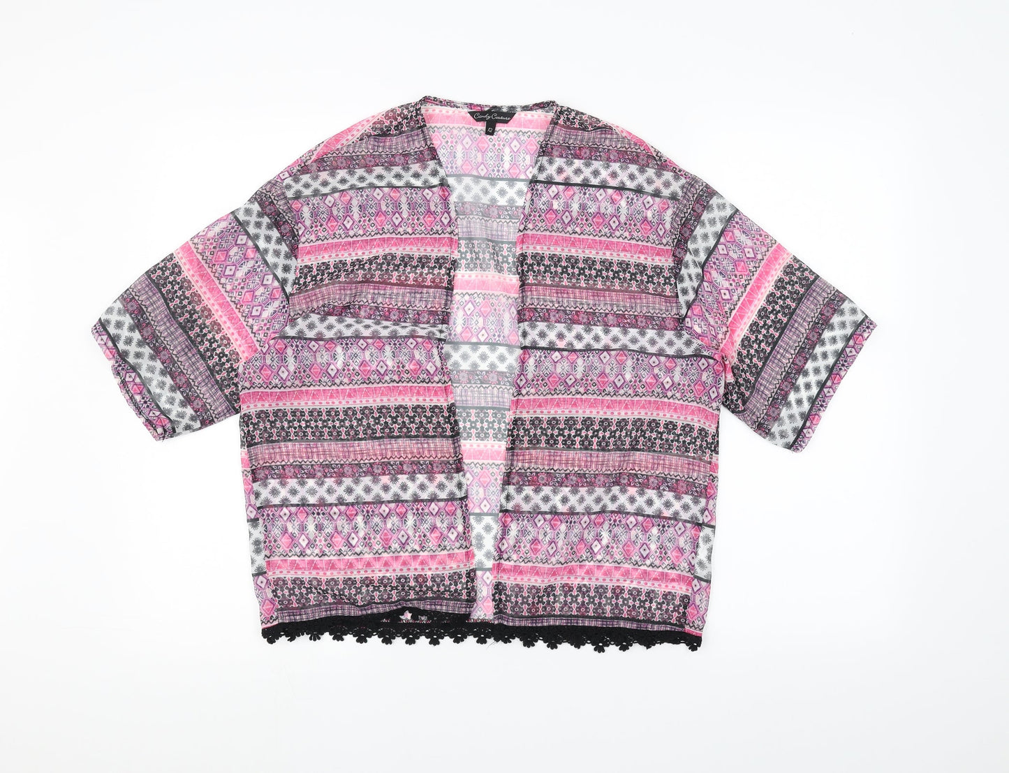 Candy Couture Womens Pink   Cardigan Jumper Size 12