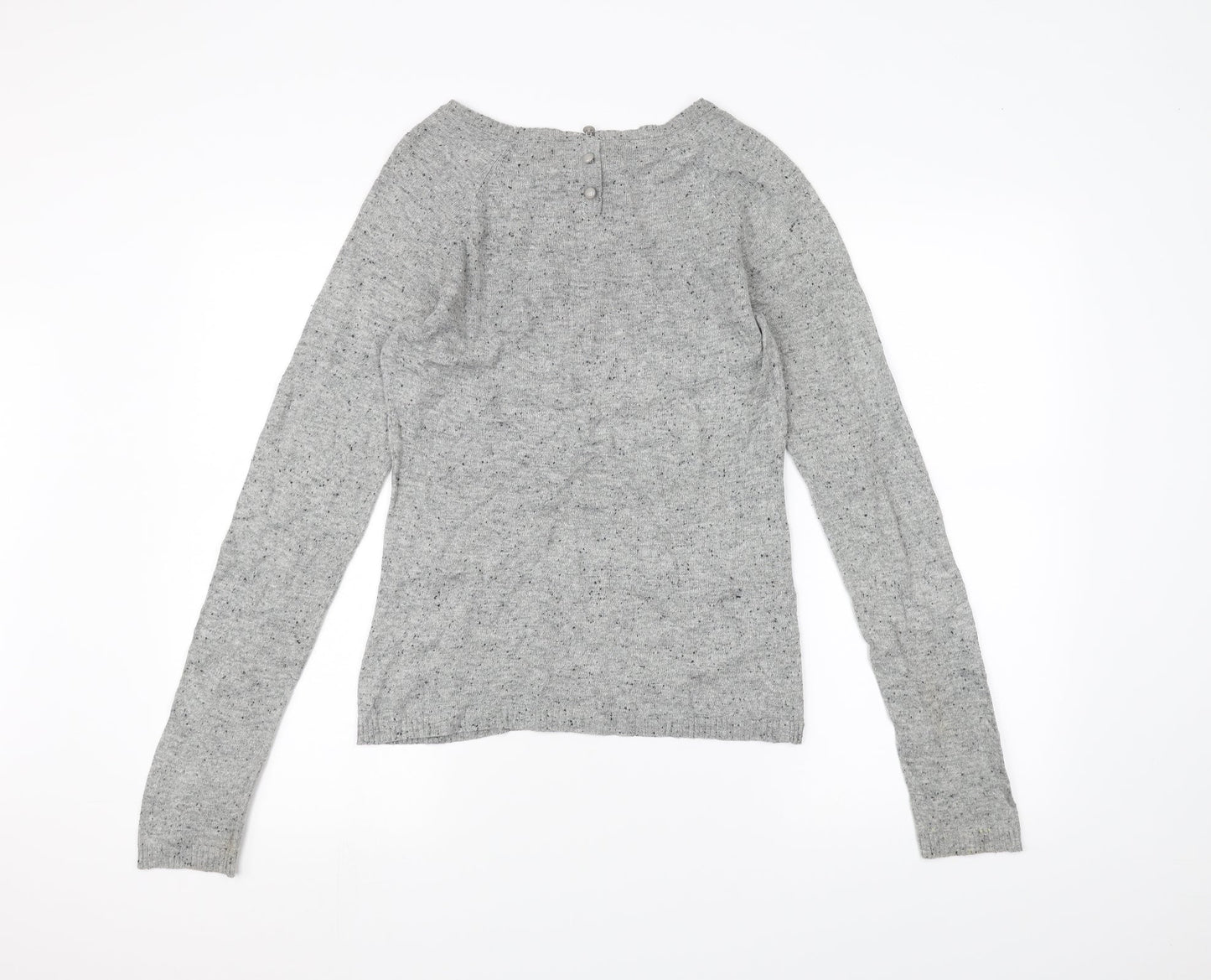 Womens UK Size 8 NEXT Grey Basic T-Shirt