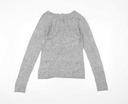 Womens UK Size 8 NEXT Grey Basic T-Shirt