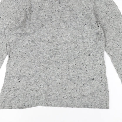 Womens UK Size 8 NEXT Grey Basic T-Shirt