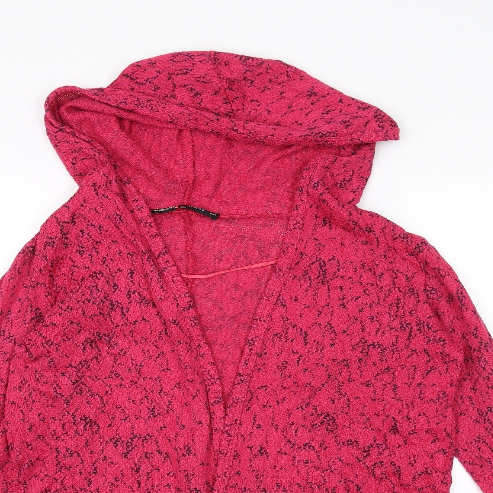 FB sister Womens Pink   Cardigan Hoodie Size XS