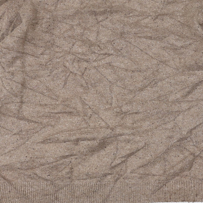 Marks and Spencer Mens Brown  Knit Pullover Jumper Size L