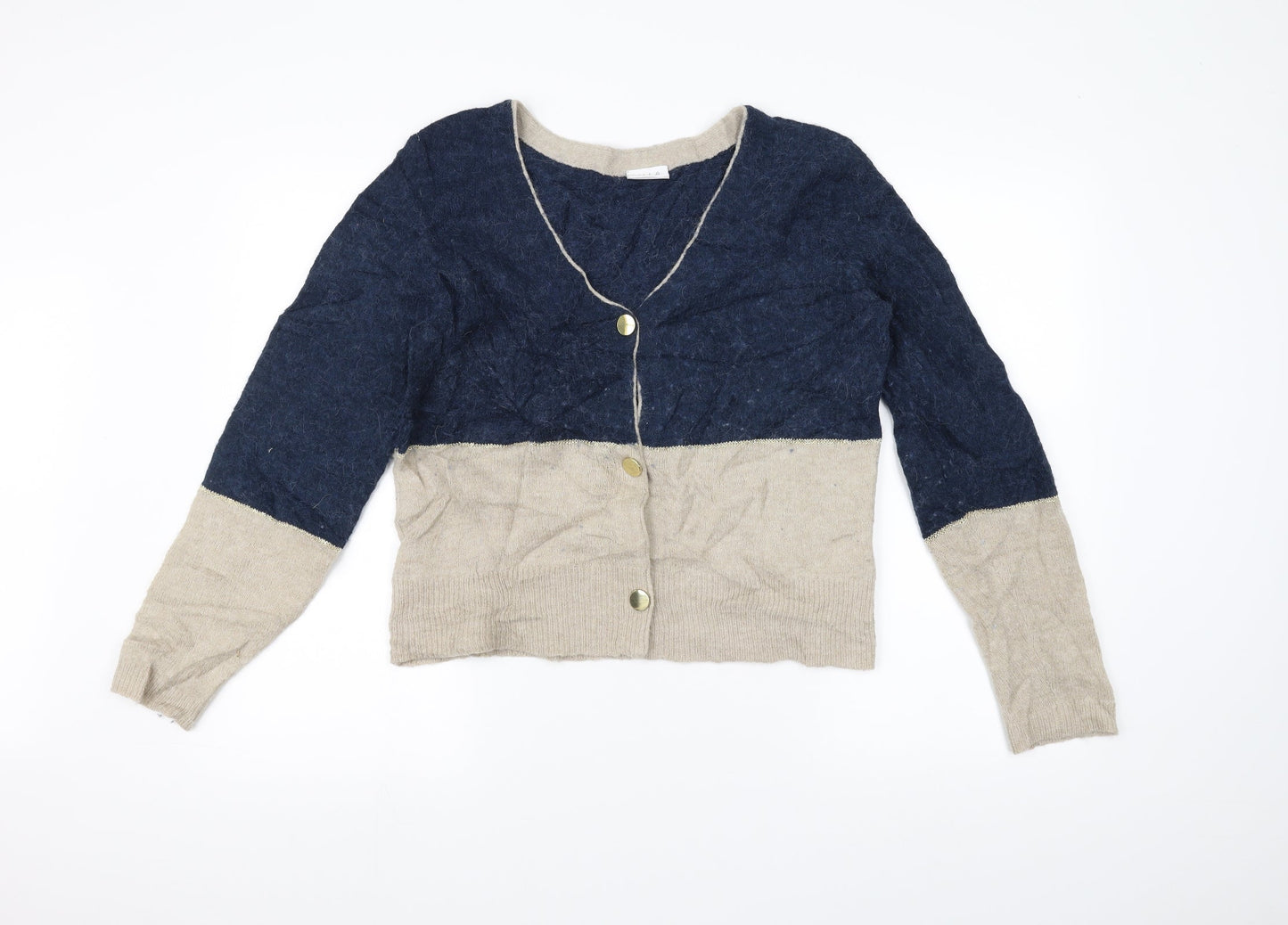 villa Womens Blue   Cardigan Jumper Size M
