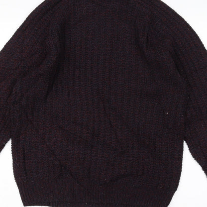 Cedar Wood State Mens Red  Knit Pullover Jumper Size XS