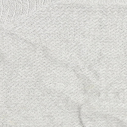 Golddigga Womens Grey  Knit Full Zip Jumper Size 8