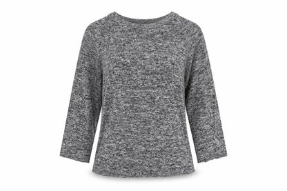 Legend Womens Grey  Knit Pullover Jumper Size M  - Batwing