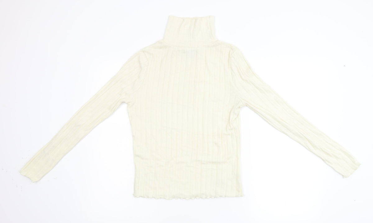 Primark Womens Beige  Knit Pullover Jumper Size S