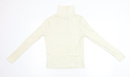Primark Womens Beige  Knit Pullover Jumper Size S