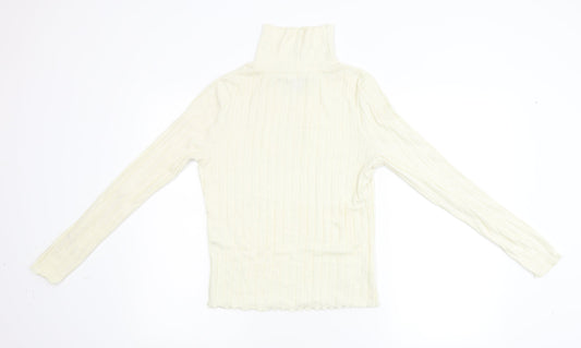 Primark Womens Beige  Knit Pullover Jumper Size S