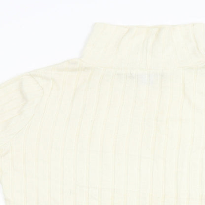 Primark Womens Beige  Knit Pullover Jumper Size S
