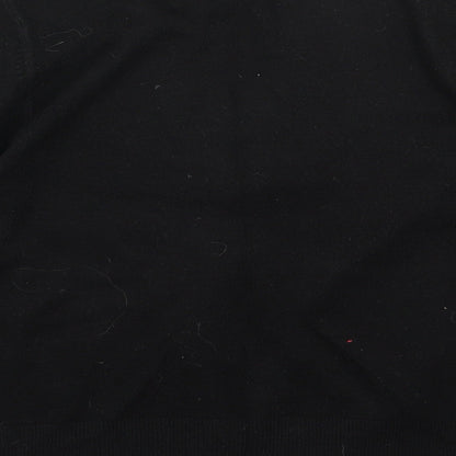 Preworn Womens Black   Cape Jumper Size 10