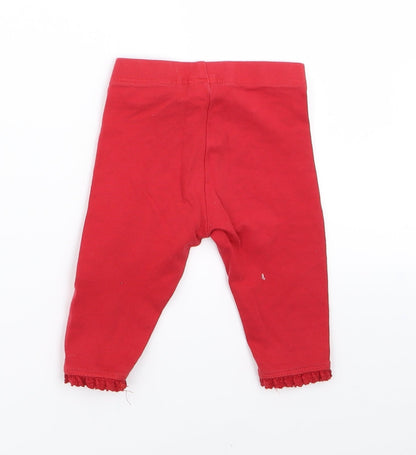 NEXT Baby Red   Tunic Jumper Size 3-6 Months