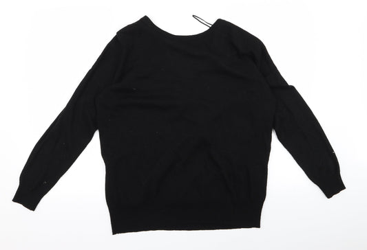 TU Womens Black   Cardigan Jumper Size 12