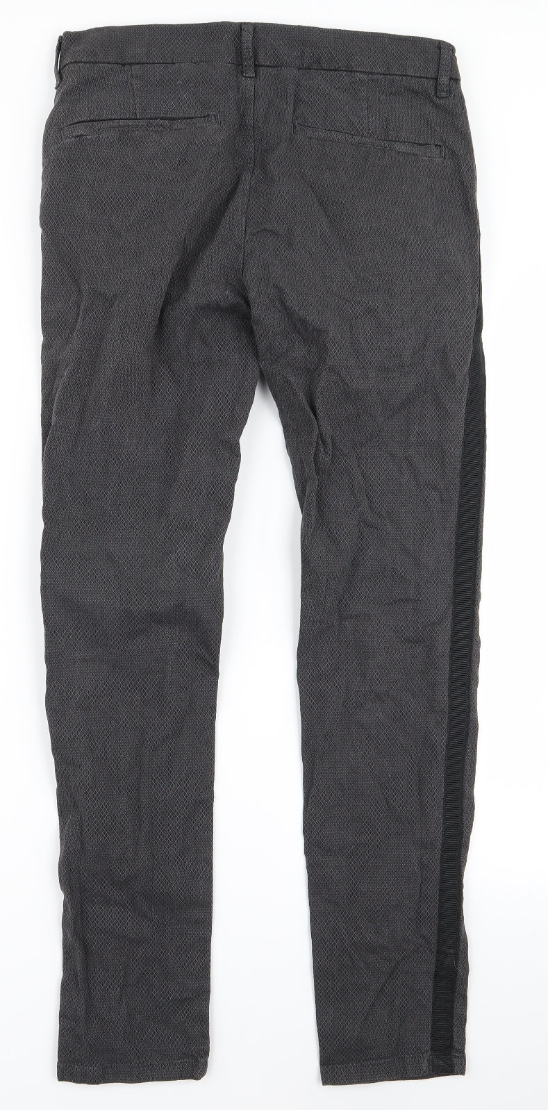 Womens UK Size 28 River Island Regular Fit  Grey Trousers
