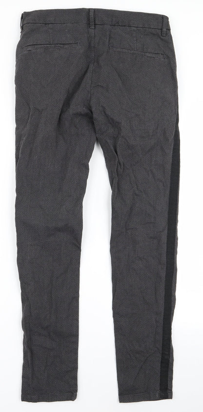 Womens UK Size 28 River Island Regular Fit  Grey Trousers