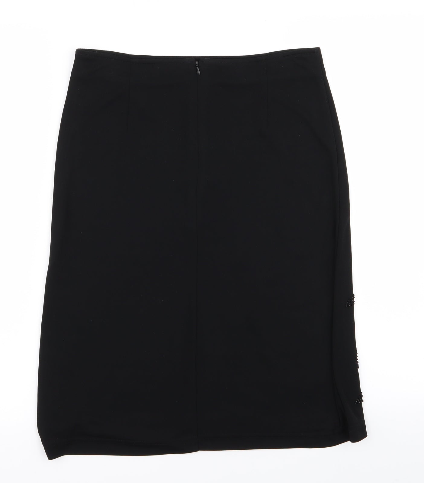 Dorothy Perkins Womens Black  Rayon Straight & Pencil Set Size 12