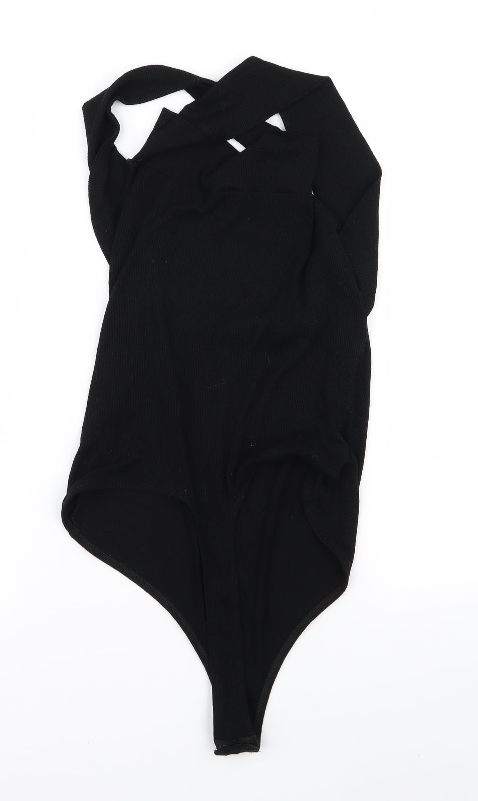 BLA Womens Black  Ramie Playsuit One-Piece Size 12