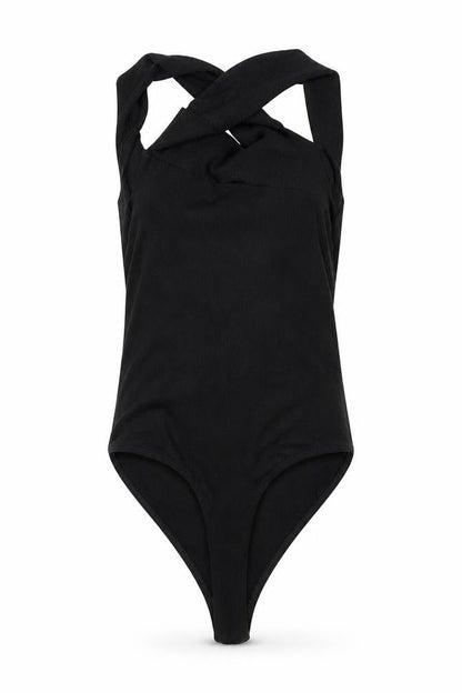BLA Womens Black  Ramie Playsuit One-Piece Size 12