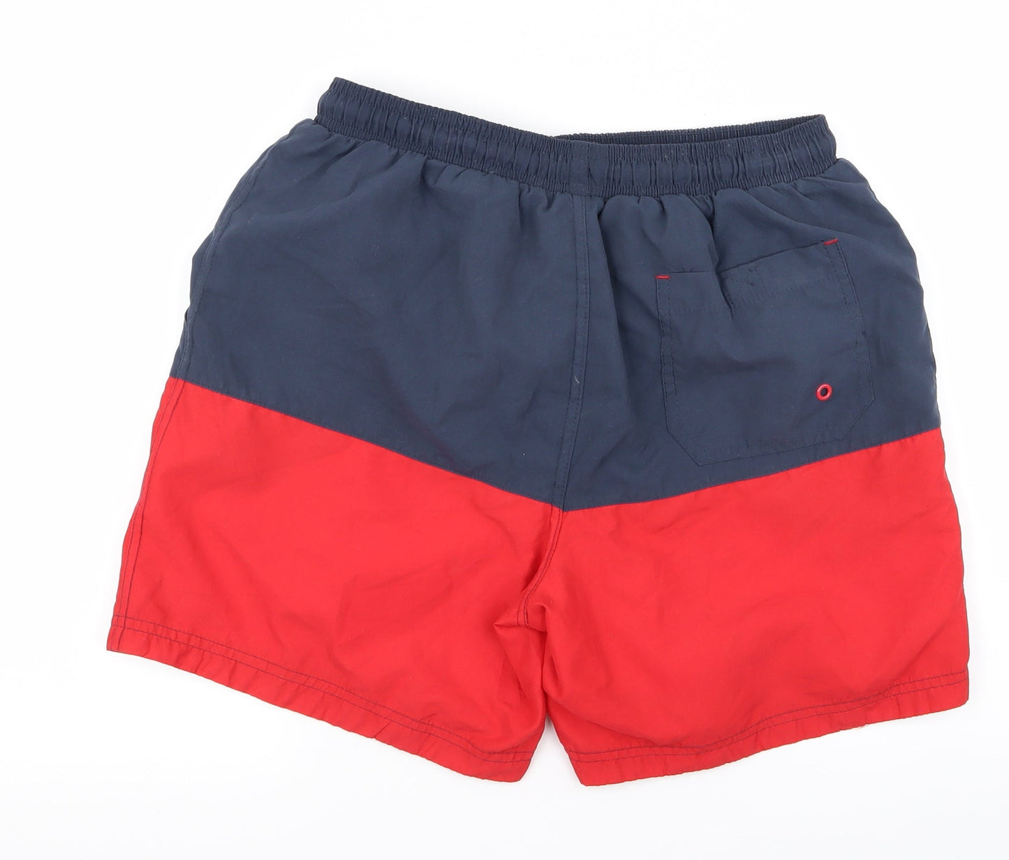 EAST Womens Multicoloured Striped  Athletic Shorts Size M - v