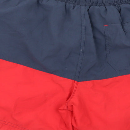 EAST Womens Multicoloured Striped  Athletic Shorts Size M - v