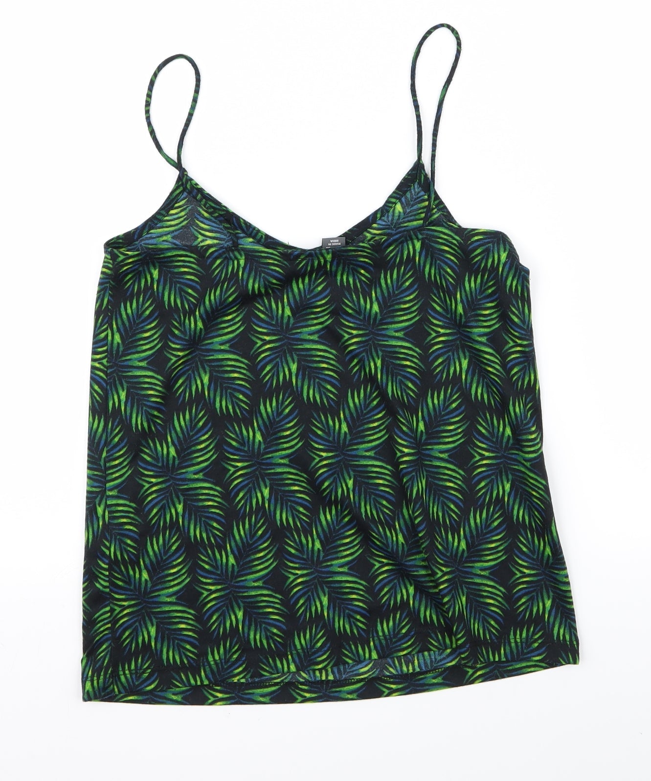 Primark Womens Green Floral  Basic Blouse Size 6