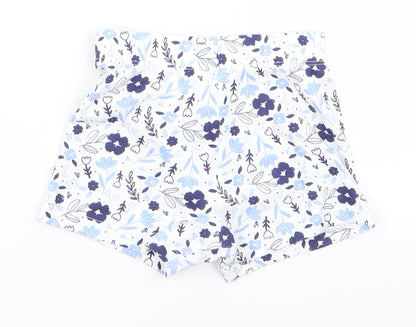 Preworn Baby White   Capri Trousers Size 12 Months