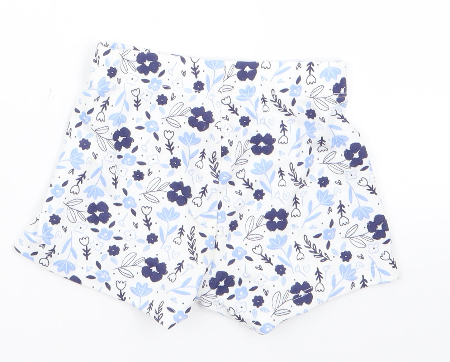 Preworn Baby White   Capri Trousers Size 12 Months