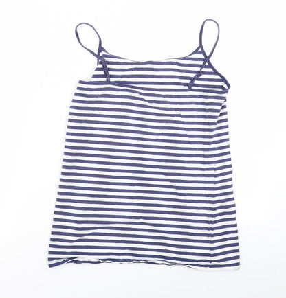 Womens UK Size 16 Preworn Blue Basic Blouse