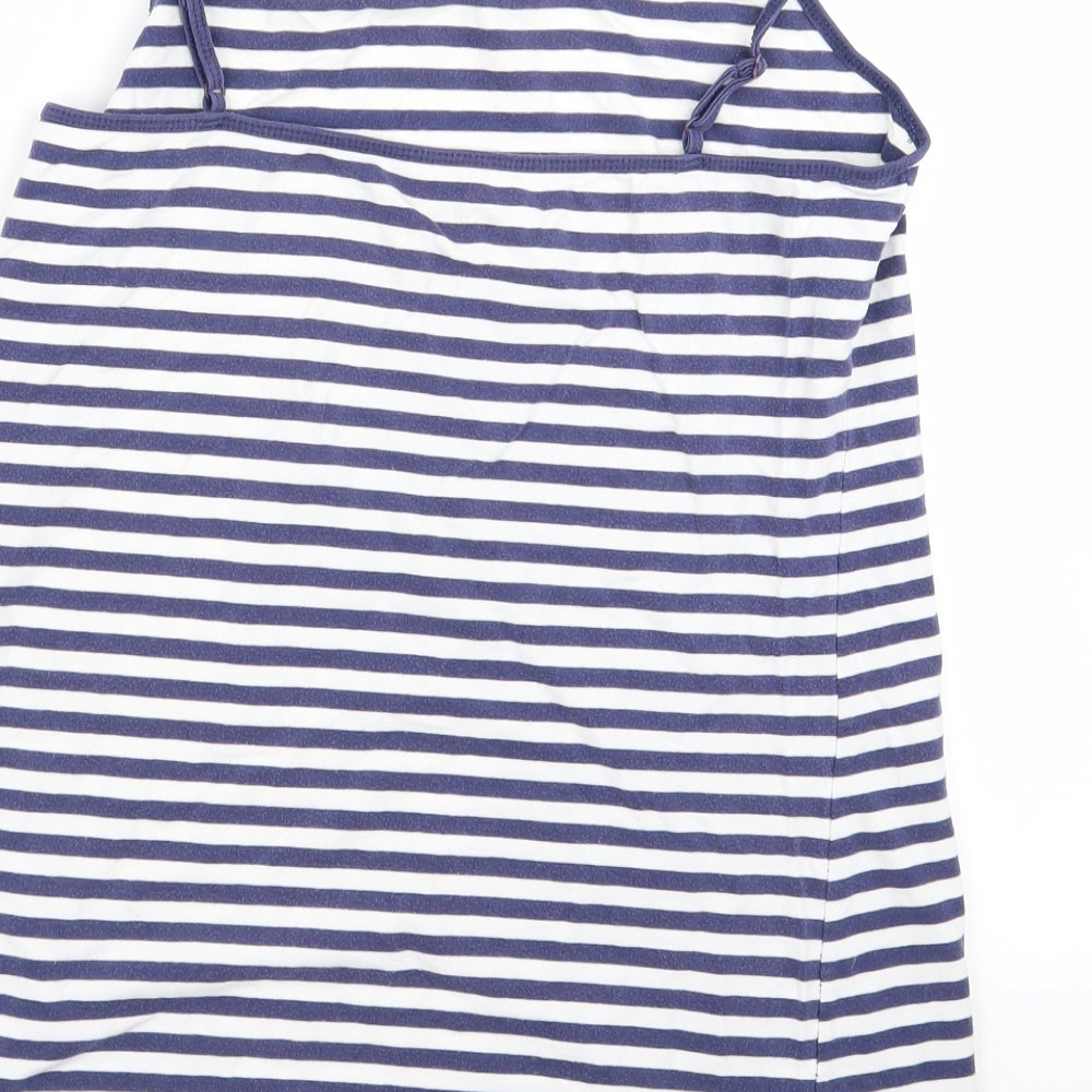 Womens UK Size 16 Preworn Blue Basic Blouse