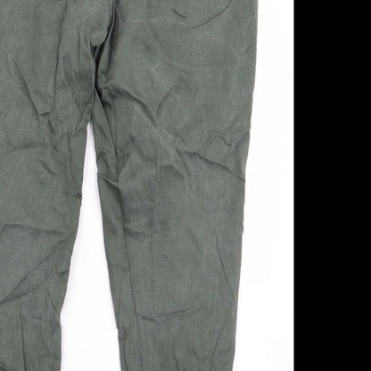indigo` Womens Green   Cargo Trousers Size 40 L24 in