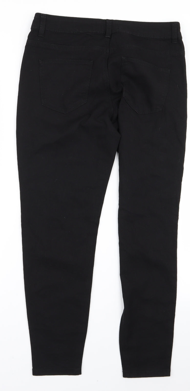 Primark Womens Black   Trousers  Size 12 L23 in