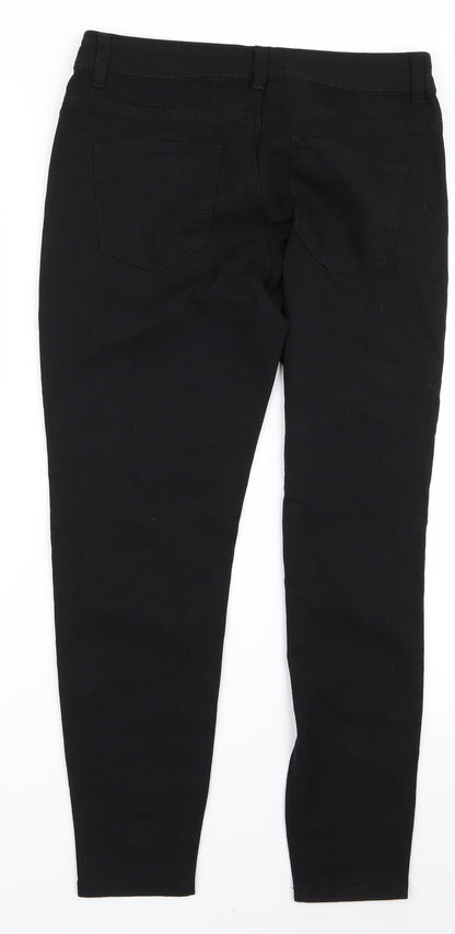 Primark Womens Black   Trousers  Size 12 L23 in