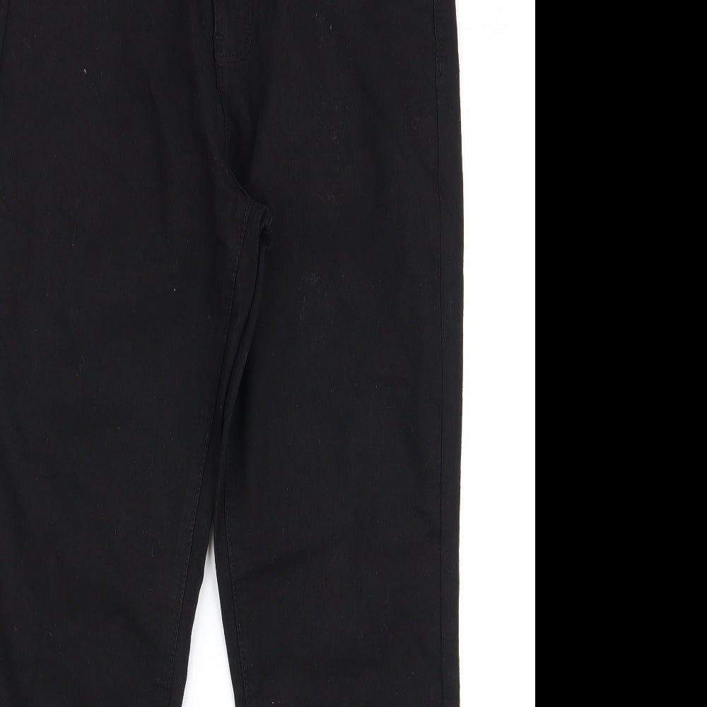 Primark Womens Black   Trousers  Size 12 L23 in