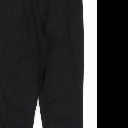 Primark Womens Black   Trousers  Size 12 L23 in