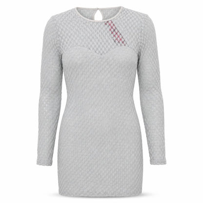 Motel Rocks Womens Grey  Lace Bodycon  Size 12