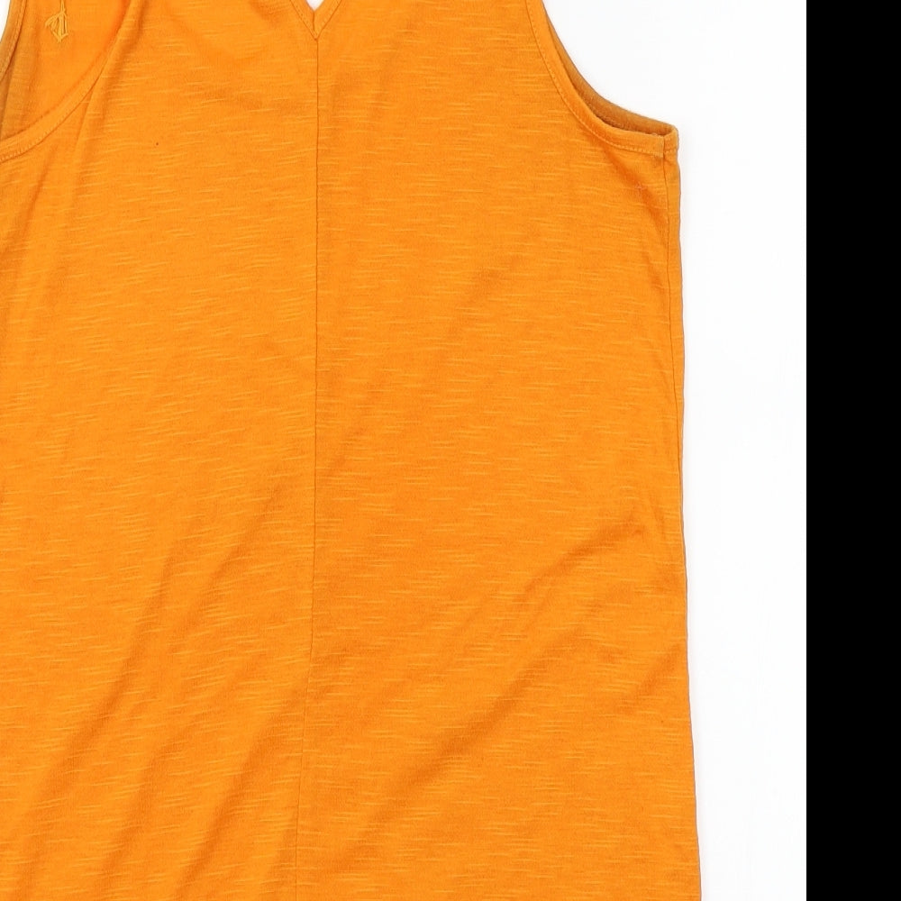 Womens UK Size 8 NEXT Orange Basic Tank