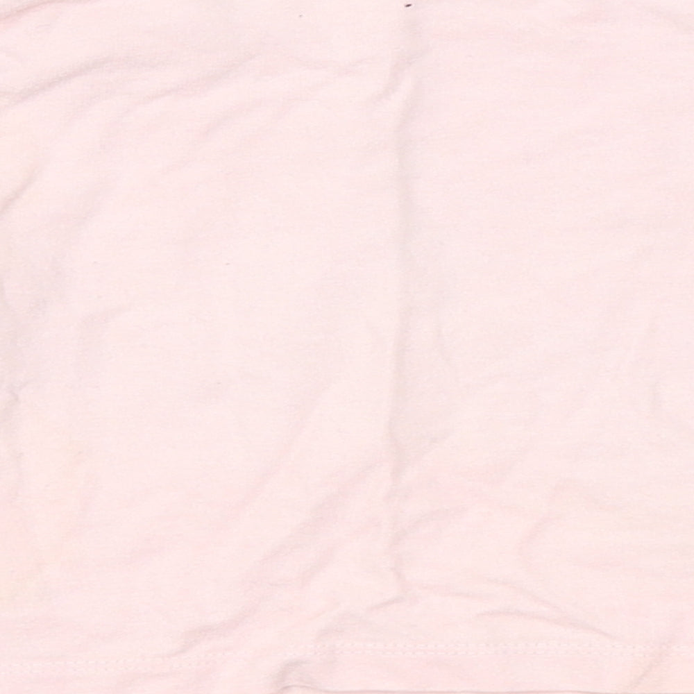 peacock Girls Pink   Basic T-Shirt Size 18-24 Months  - animal