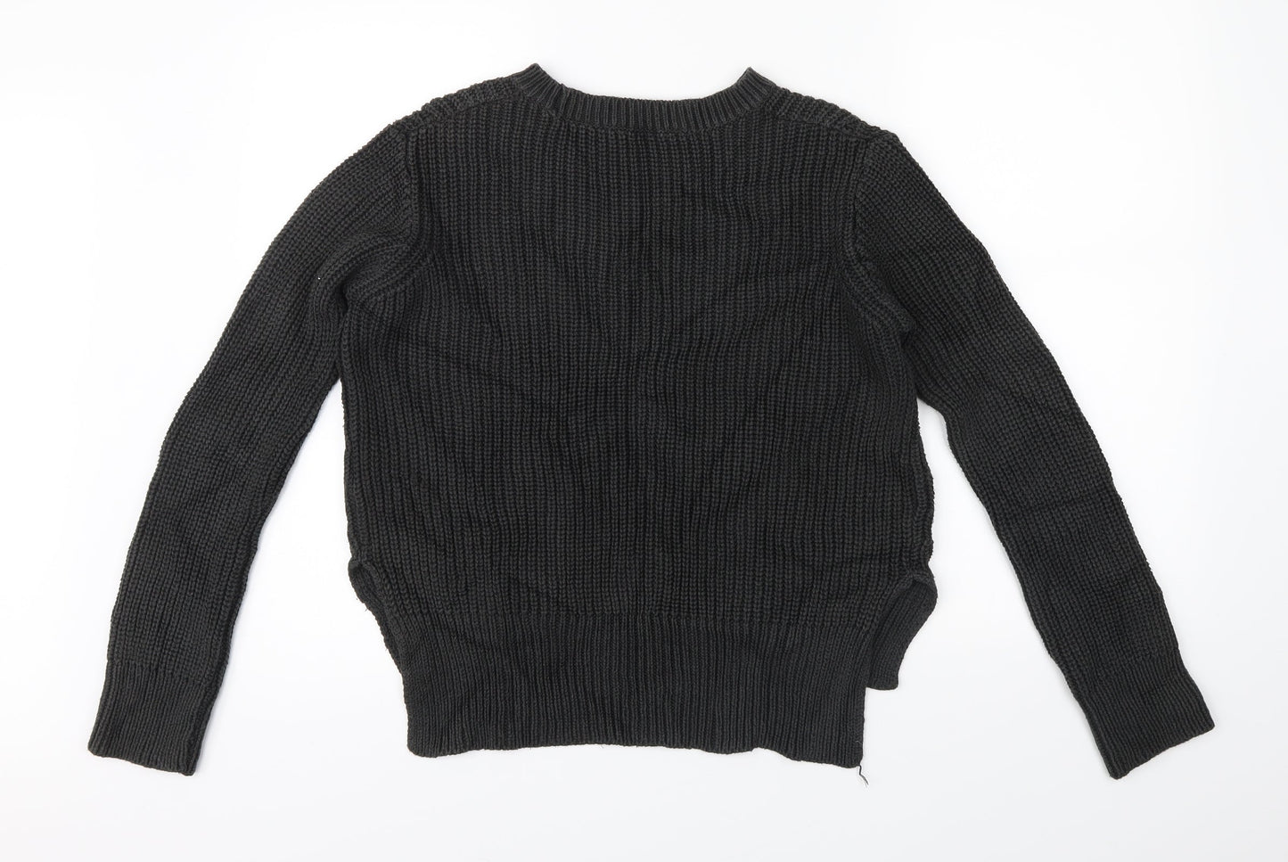 H&M Womens Black   Pullover Jumper Size S