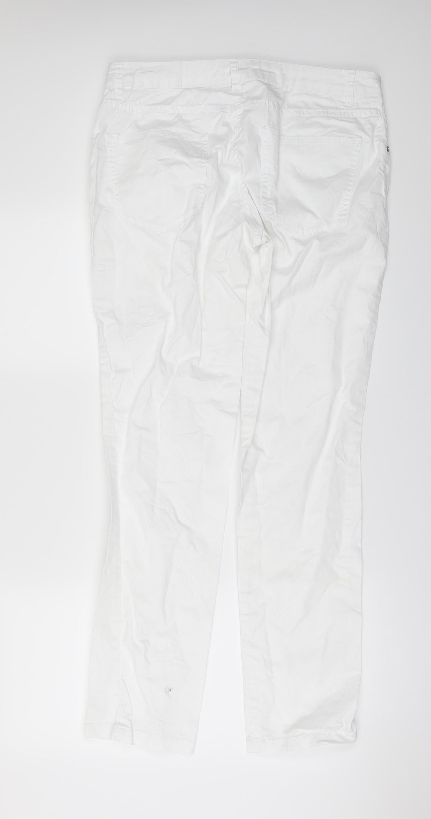 JOBSTYLE Womens White  Denim Skinny Jeans Size M L31 in