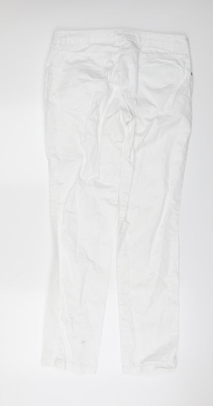 JOBSTYLE Womens White  Denim Skinny Jeans Size M L31 in