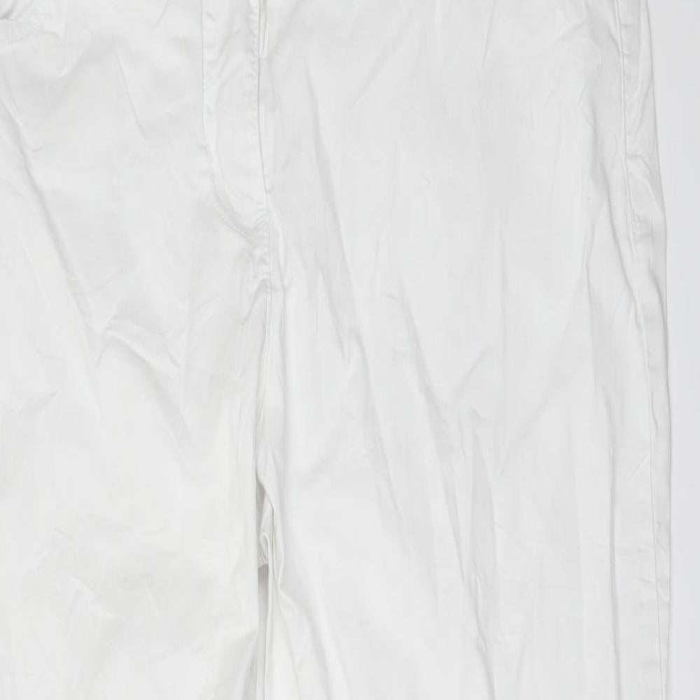 JOBSTYLE Womens White  Denim Skinny Jeans Size M L31 in