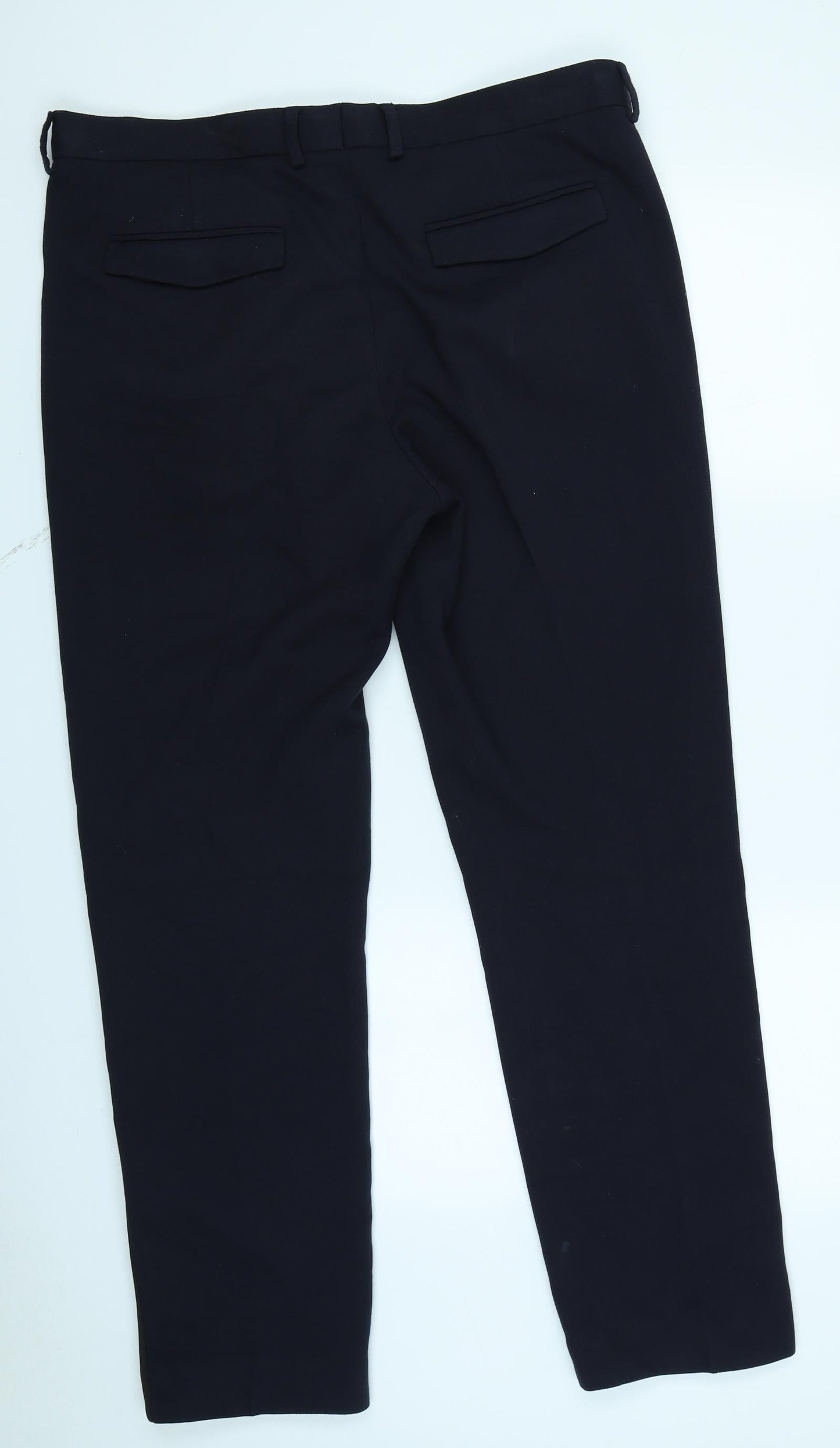 H&M Mens Blue   Trousers  Size 38 in L28 in