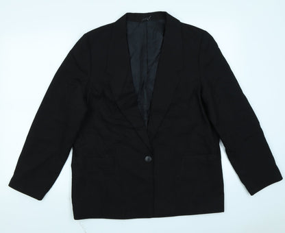 Debenhams Womens Black   Jacket Blazer Size 14