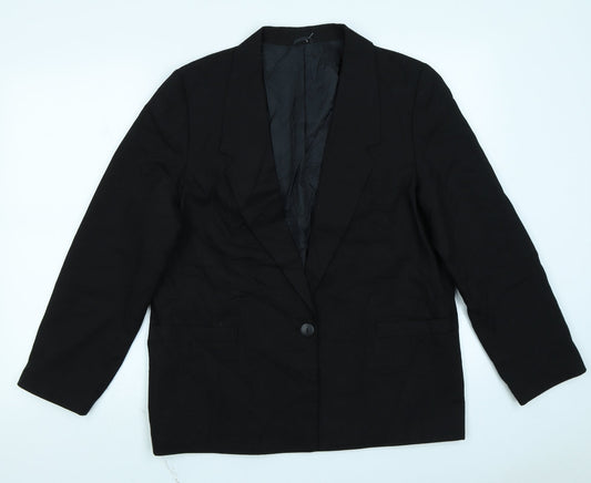 Debenhams Womens Black   Jacket Blazer Size 14