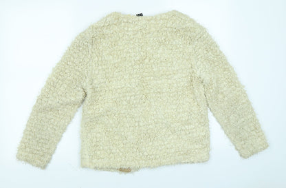 H&M Womens Ivory   Jacket  Size S