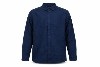 Mens UK Size L F&F Blue  Button-Up Long Sleeve Casual Shirt