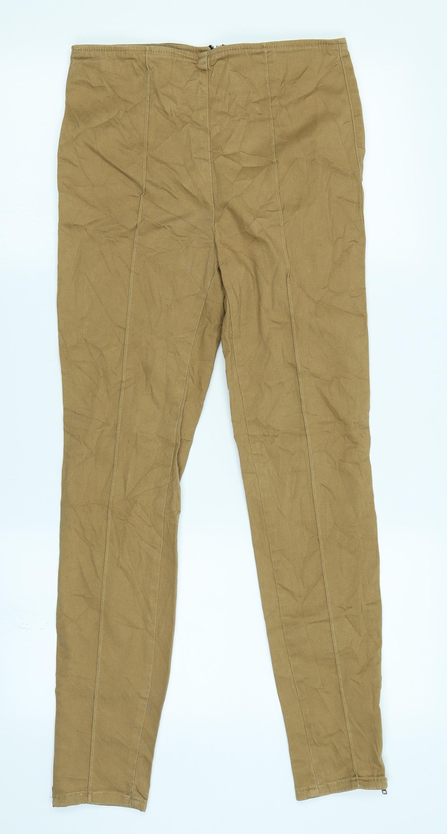 FOREVER 21 Womens Brown   Trousers  Size M L26 in