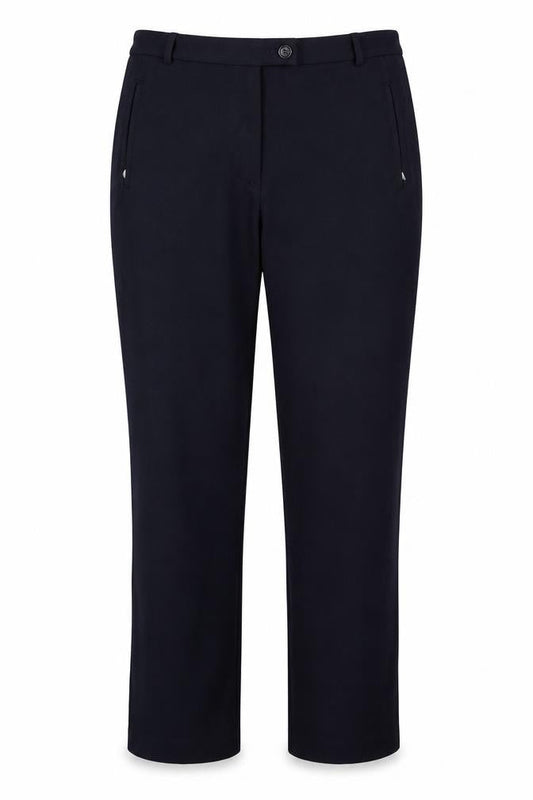 Womens UK Size 14 Marks & Spencer Regular Fit  Blue Trousers