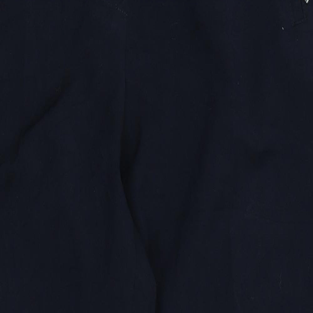 Womens UK Size 14 Marks & Spencer Regular Fit  Blue Trousers